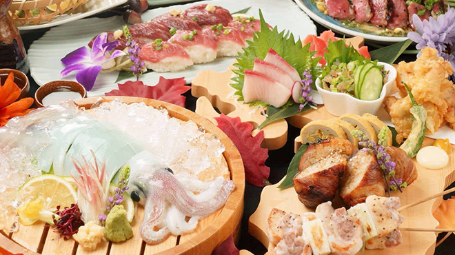 泳ぎイカと炭火 九州うまか - メイン写真: