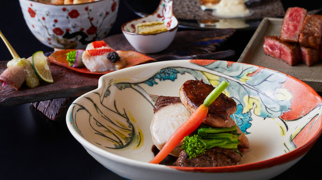 鉄板料理 花六 - 料理写真:冬コース