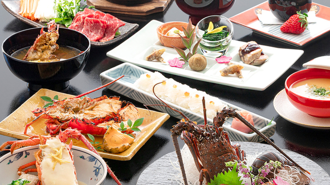 割烹　菱屋 - 料理写真:伊勢海老三昧会席