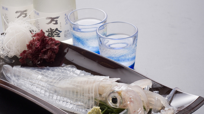 お魚処 玄海 - 料理写真:いかの活き造り