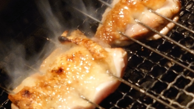 赤坂 ざんまい - 料理写真:比内地鶏【極上もも】焼き