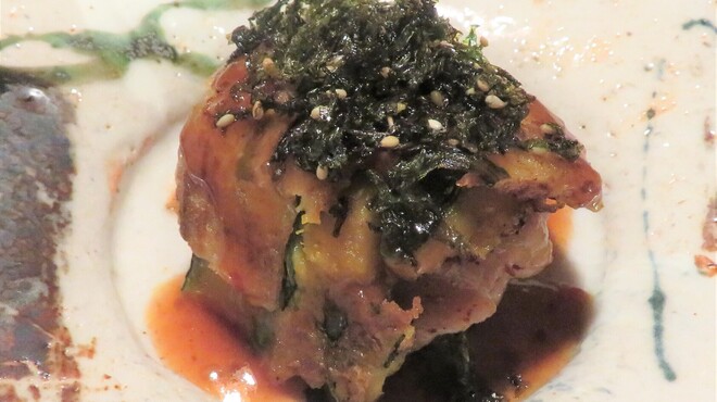 ごはんや 要兵衛 - 料理写真:煮替　鶏と南瓜のチヂミ焼き