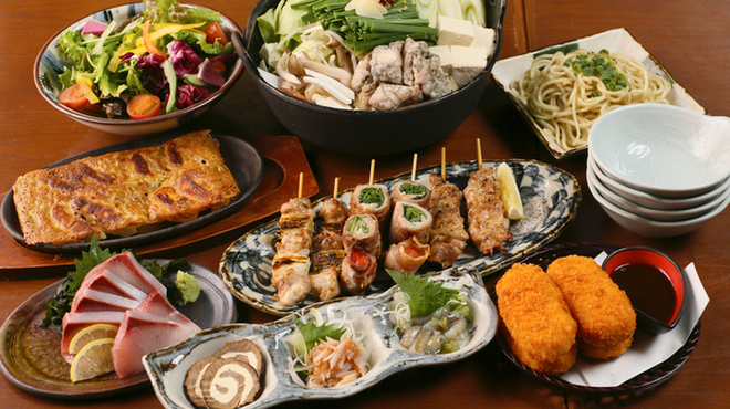 焼鳥・野菜巻き串・餃子 てしごと家 - メイン写真: