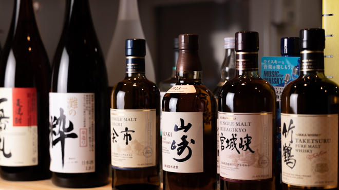 うどんと酒とお出汁と、 - ドリンク写真:お酒集合