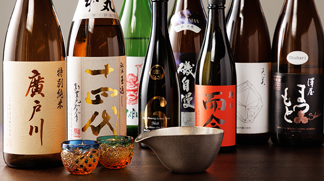 神楽坂 鮨 弥栄 - ドリンク写真:日本酒