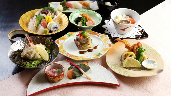 瓢 - 料理写真:春ｺｰｽ6600円