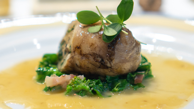 フランス料理研究室 アンフィクレス - 料理写真:カスベのロール