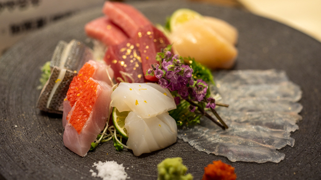 鮨 なかや - 料理写真:2022.4 刺し盛り