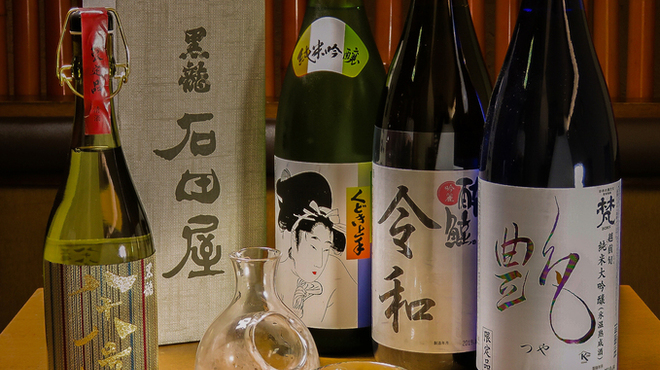 四季旬菜 かん - ドリンク写真:季節ごとに厳選した日本酒を取り揃え