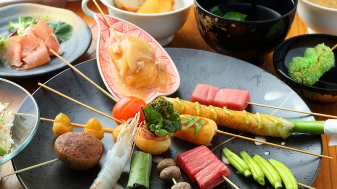 北新地 串柾 - 料理写真:【串柾】　が自信を持っておすすめする『串コース』