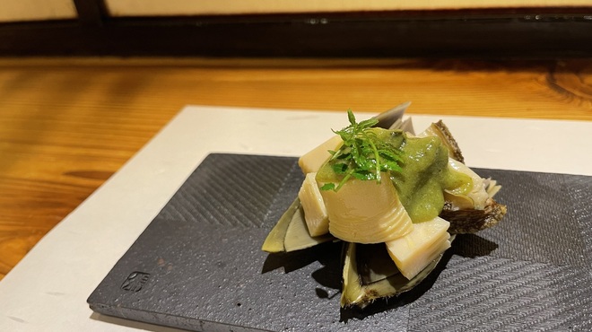 かっぽう寿 - 料理写真:筍にトコブシ