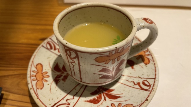 かっぽう寿 - 料理写真:伊勢海老などのスープ