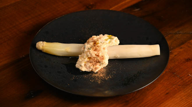 Pinseria Disco - 料理写真:ホワイトアスパラノグリル自家製タルタルソース