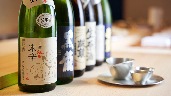 鮨 みやこ - ドリンク写真:日本酒