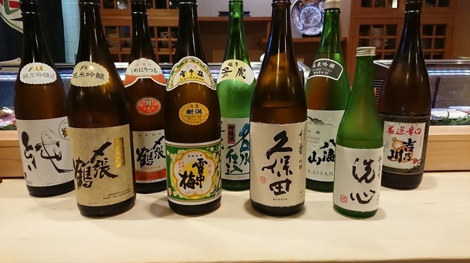 まとい鮨 - ドリンク写真:日本酒