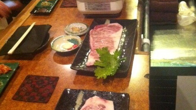 超レトロ焼肉桜坂 - 料理写真:石垣牛サーロインステーキ。