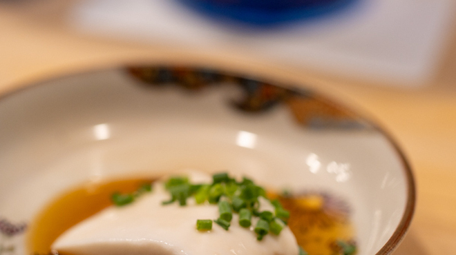 浜源 - 料理写真:2022.6 鯖の白子ポン酢
