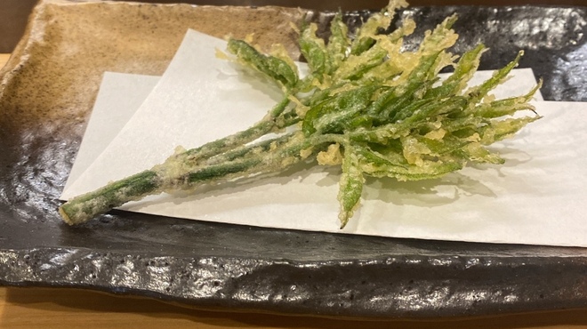 天ぷら鉄板料理 天旬 - 料理写真:うど