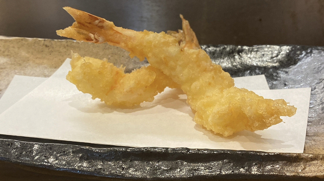 天ぷら鉄板料理 天旬 - 料理写真:海老