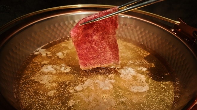 ELANCE - 料理写真:仙台牛しゃぶしゃぶ