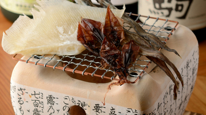 うお清 - 料理写真:越中一夜干し盛り合わせ