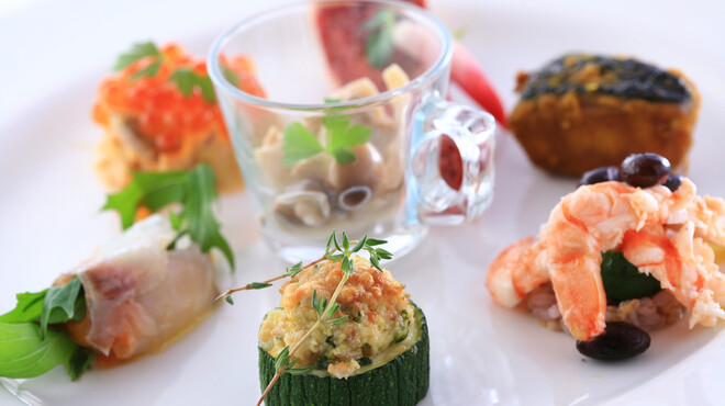 ジャルダン ポタジェ テラニシ - 料理写真:季節の野菜の前菜