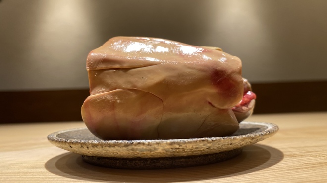 にかわ - 料理写真:地鶏の白肝