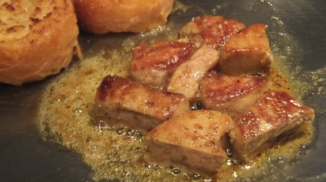 鉄板焼 但馬 - 料理写真:フォアグラ
