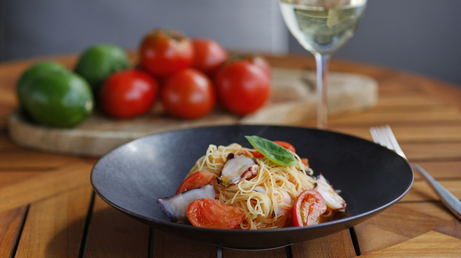 グランド キッチン - 料理写真:【2022年夏】蛸とフルーツトマトのカペッリーニ