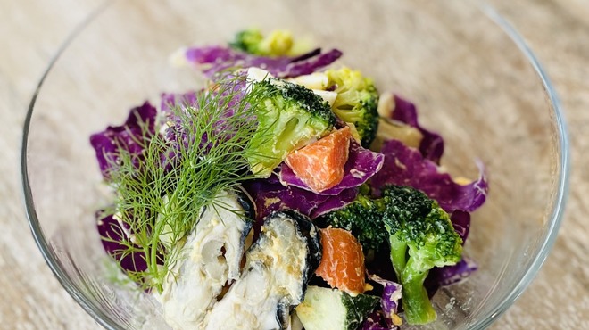 フィッシャーマンズ ドーター - 料理写真:牡蠣のニース風サラダ