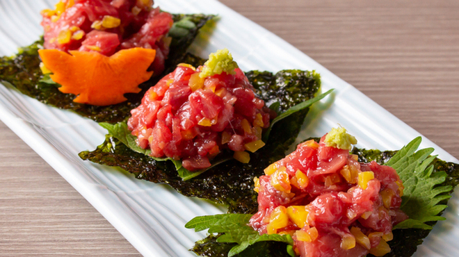 Honmaguro to Sosaku Washoku Ginjo Kuraudo Marutamachi Honten