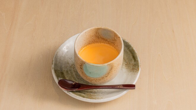 YAKITORI LABOU - 料理写真:こだわりの濃い卵黄プリン