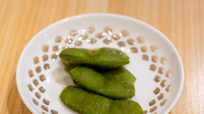 鮨　まつ本 - 料理写真:2022.8 だだちゃ豆