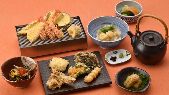 Tempura Yama No Ue Ginza - 料理写真:おすすめランチ2022秋