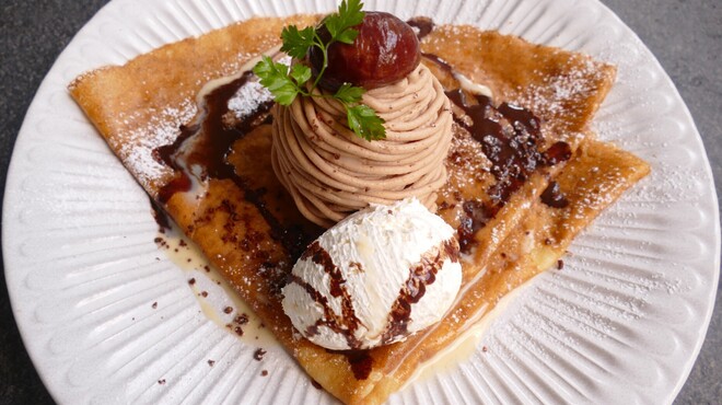 Creperie Alcyon - Marron Mont Blanc, JPY 980