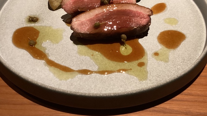 RYORIYA KAWASAKI - 料理写真:京鴨　ローストオニオン　蜂蜜　実山椒