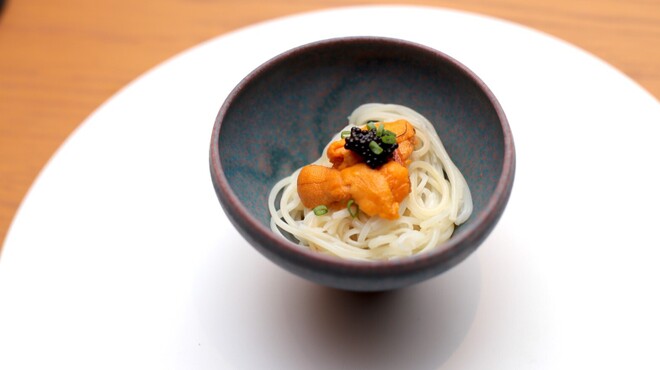 RYORIYA KAWASAKI - 料理写真:雲丹素麺