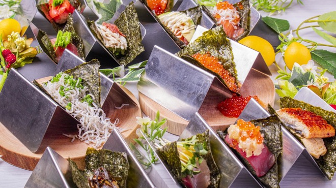 해물 스시 도그 이자카야 우오무스비