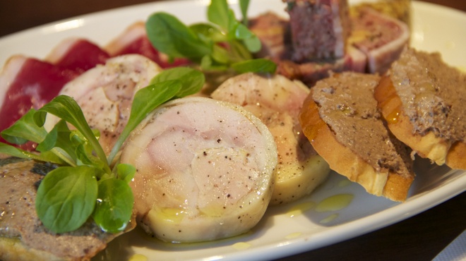 人形町バル 雄 - 料理写真:お肉盛り合わせ