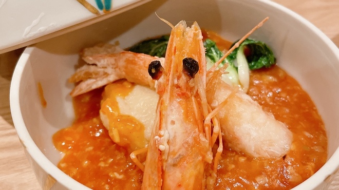 ぎをん桃庭 - 料理写真:車エビのチリソース
  