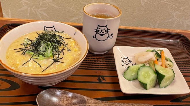 すっぽん料理 牧 - 料理写真:お鍋コース締めの雑炊