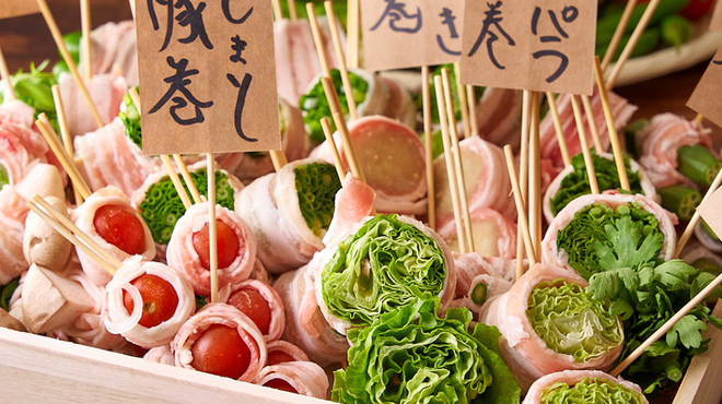 炭火串焼 焼き鳥×野菜巻き串 もちの木 - メイン写真: