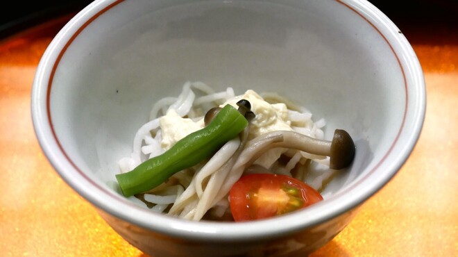 天ぷら すず航 - 料理写真:鱧素麺