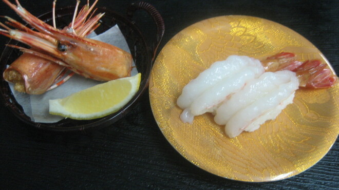 廻鮮寿司処　タフ - 料理写真:ぼたんえび