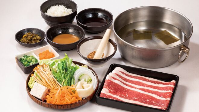 Shabu shabu don tei - 料理写真: