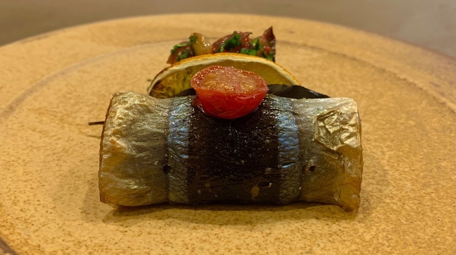 Variante - Oven-baked Pacific Saury