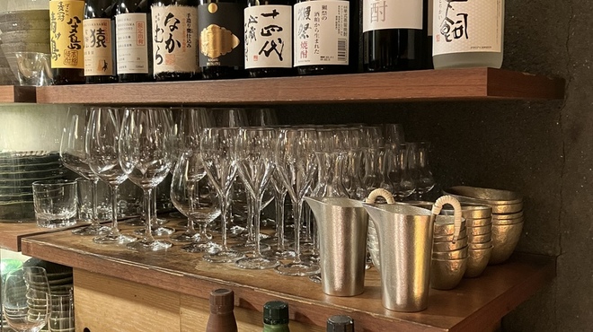 KAPPO R - 内観写真:焼酎ウイスキーも豊富にご用意しております。