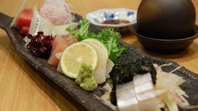 Shunyasai Waryouri Ishii - 料理写真:刺し身盛り合わせ(季節によって内容は変わります。1、575円～)