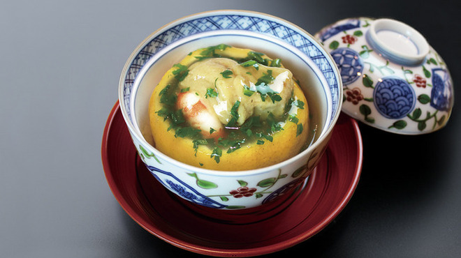 おく村 - 料理写真:柚子釜蒸し