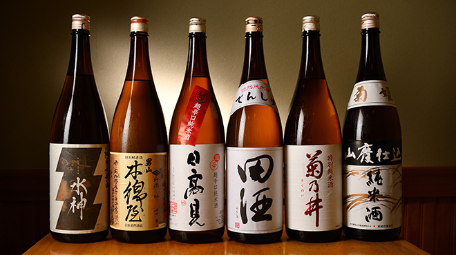 Sushi Isshin - メイン写真:日本酒